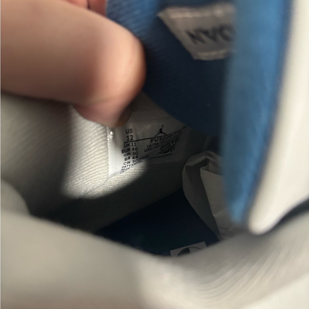 Jordan retro 4 military blue - Picture 5 of 7